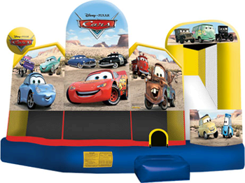 Cars Movie Themed Combo Bouncer