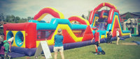 Monster Obstacle Course 2 Pcs. with Slide Monster Obstacle Course 2 Pcs. with Slide